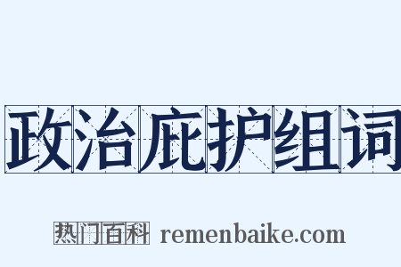 政治庇护组词是什么意思的图片